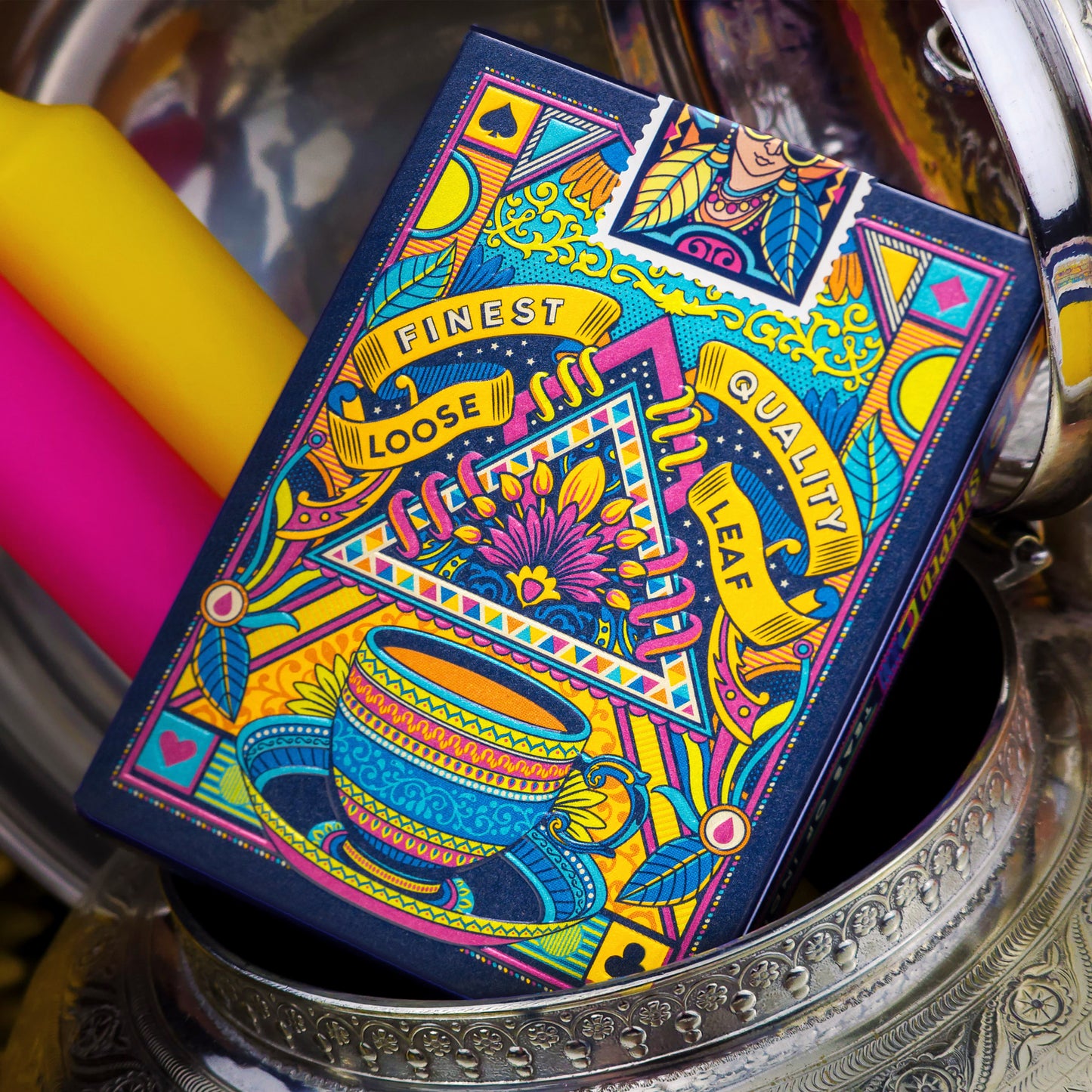 STEEPED (Pre-order) Teas of India Playing Cards