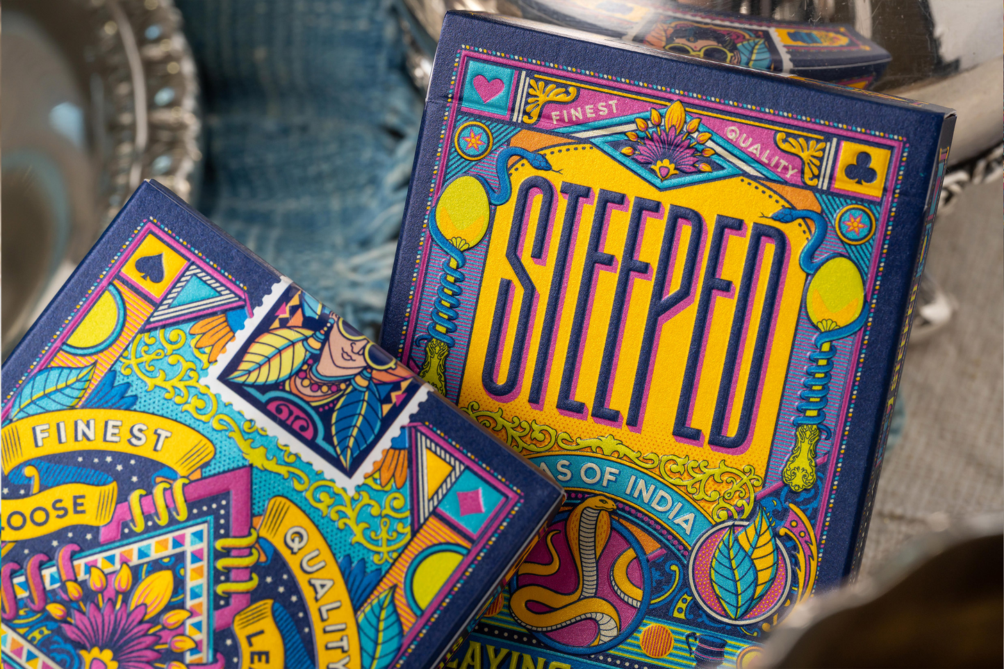 STEEPED (Pre-order) Teas of India Playing Cards