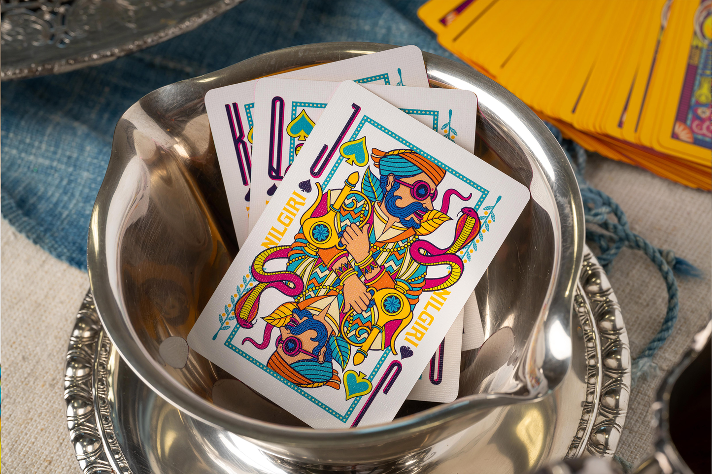 STEEPED (Pre-order) Teas of India Playing Cards