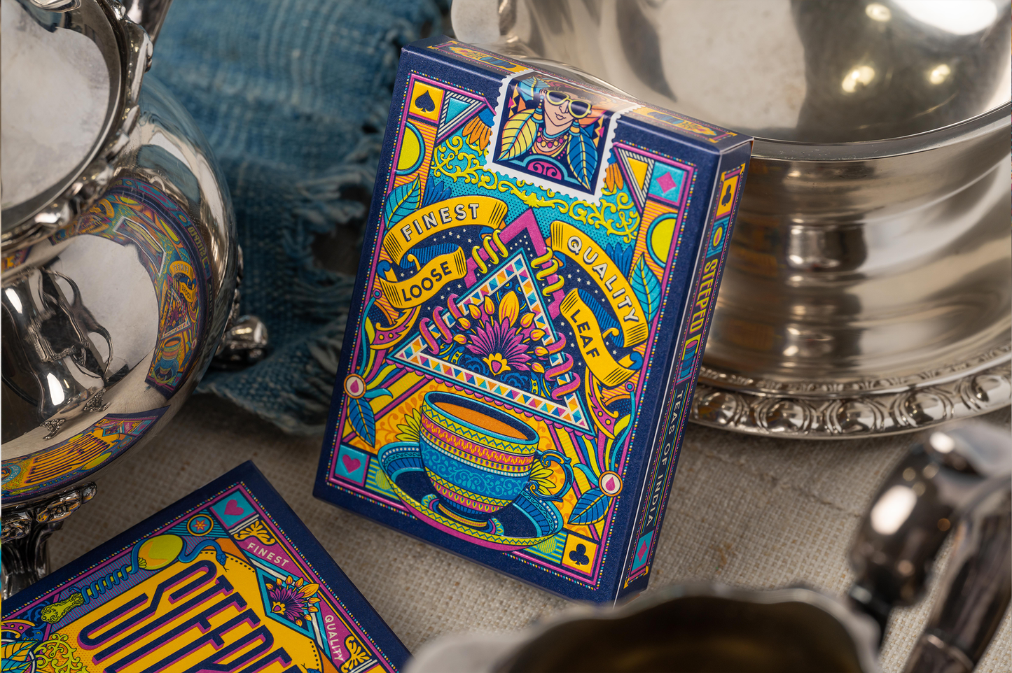 STEEPED (Pre-order) Teas of India Playing Cards