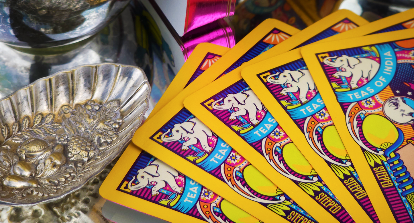 STEEPED (Pre-order) Teas of India Playing Cards