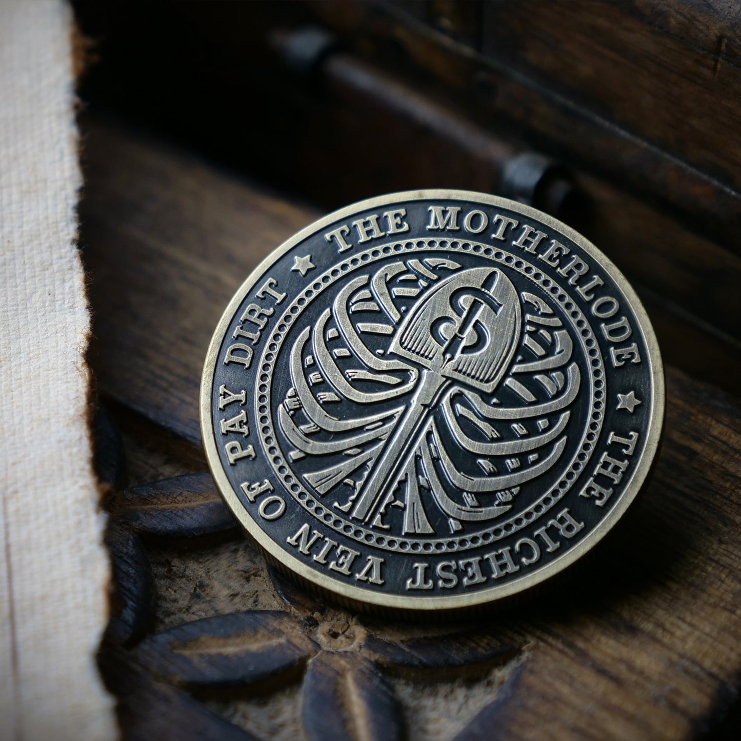 PREORDER The Rush Antique Bronze Coin