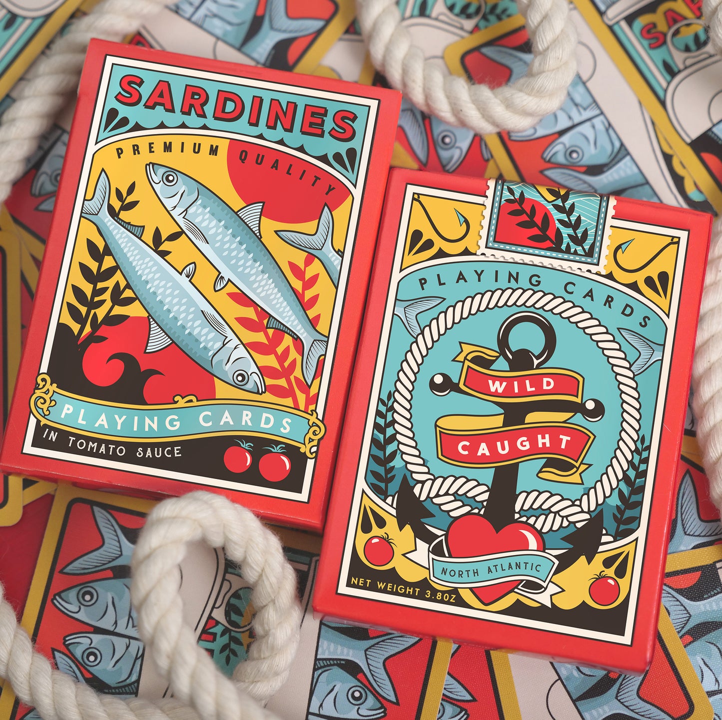 Sardines Playing Cards Gloss Edition