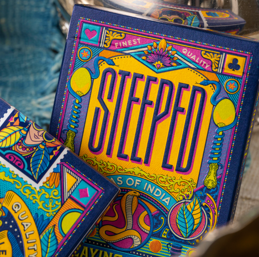 STEEPED (Pre-order) Teas of India Playing Cards