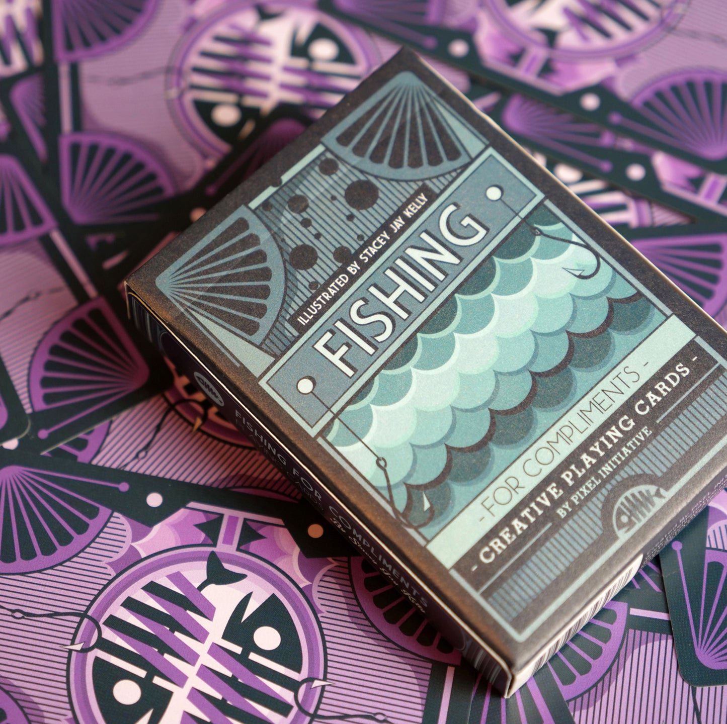 Fishing For Compliments Playing Cards