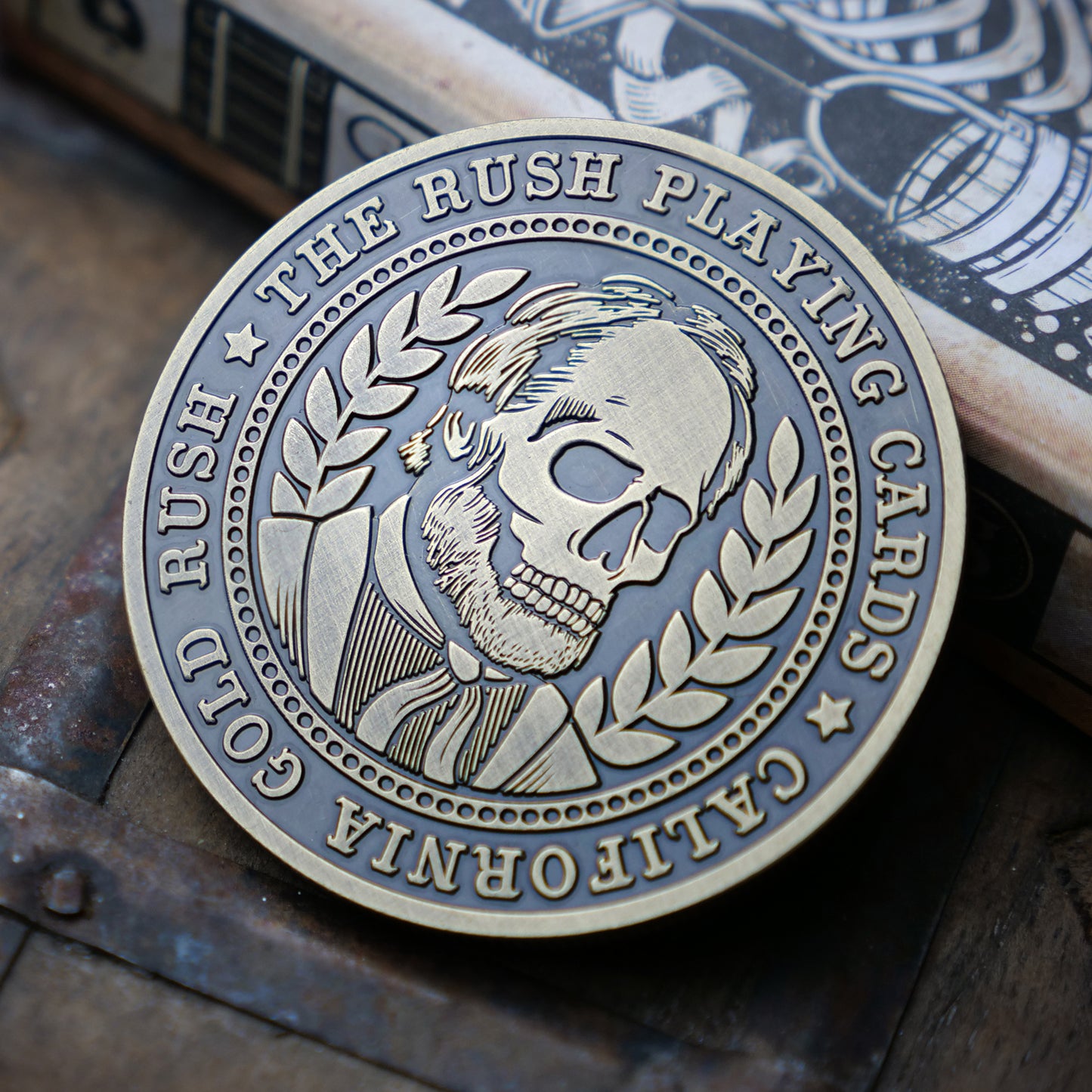PREORDER The Rush Antique Bronze Coin