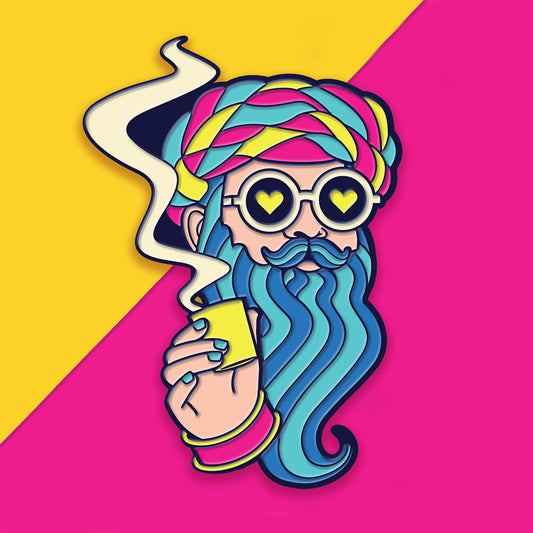STEEPED Enamel Pin